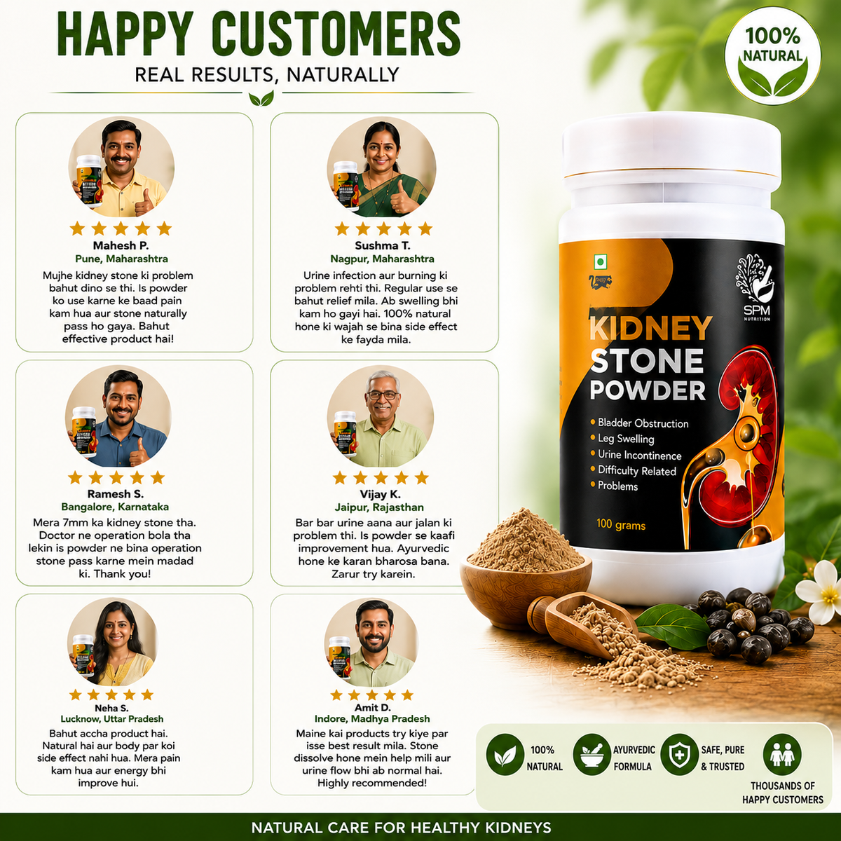 Kidney Stone Relief Powder-30 Days Challenge