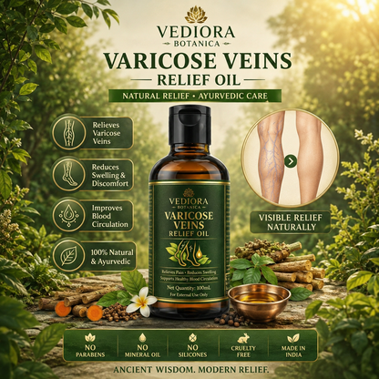 VARICOSE VEINS PAIN RELIEF OIL - Ayurveda Oil Relief 60 Days Challenge