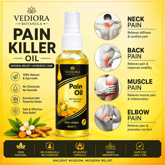 VEDIORA BOTANICA PAIN KILLER OIL-KNEE,NECK,BACK PAIN RELIEF PRO