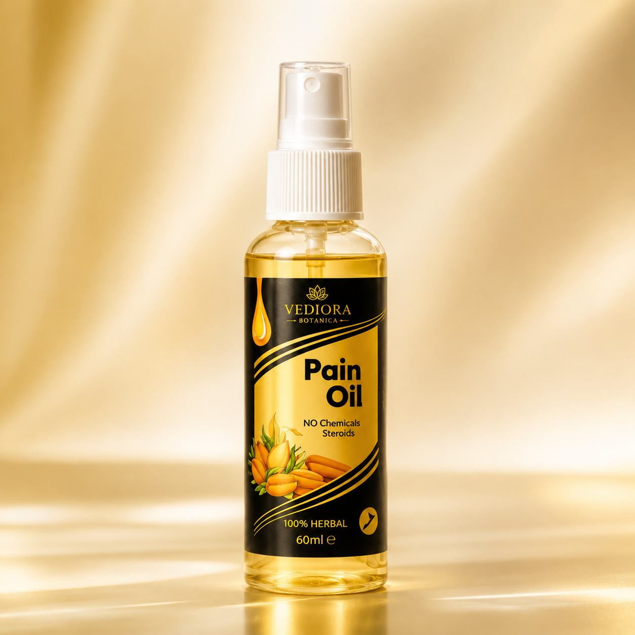 VEDIORA BOTANICA PAIN KILLER OIL-KNEE,NECK,BACK PAIN RELIEF PRO
