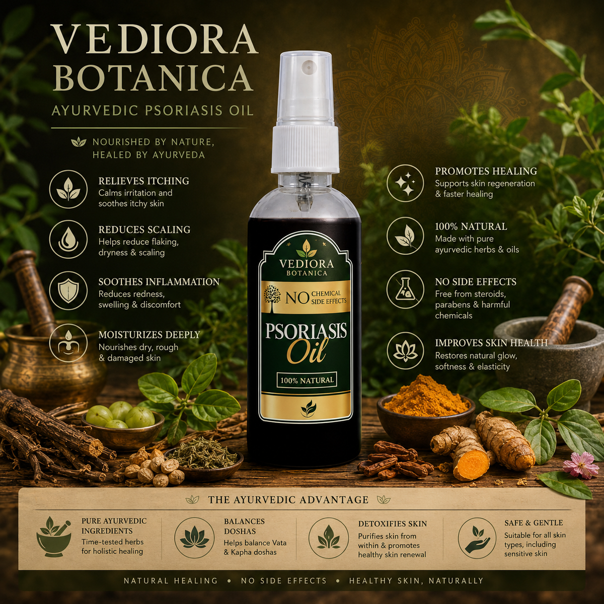 Garuda Herbal Psoriasis Oil-Advanced Psoriasis Clearing Oil