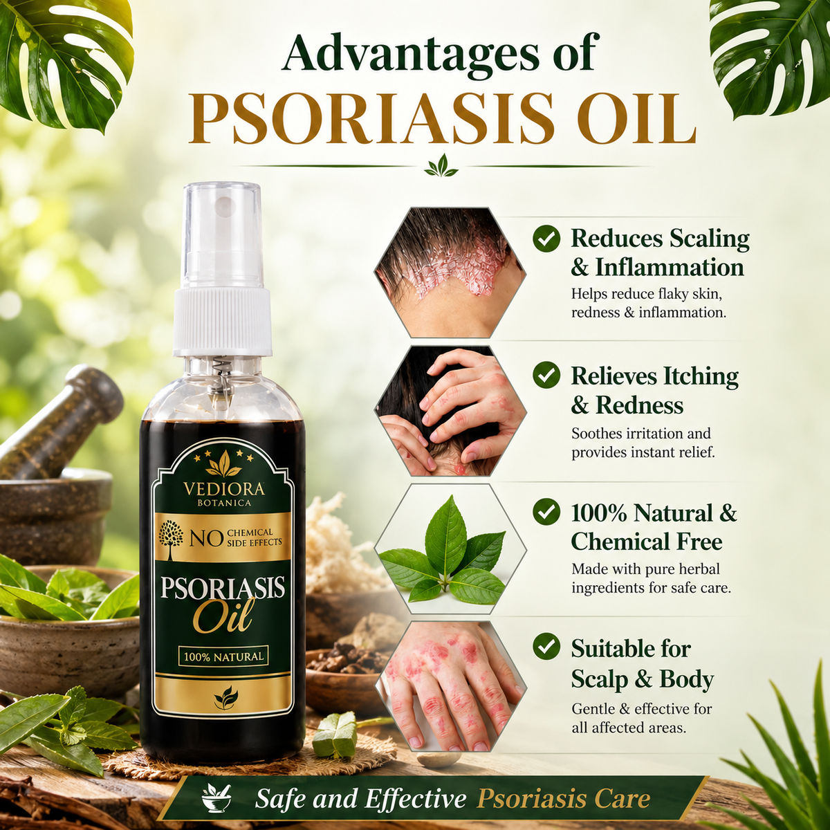 Garuda Herbal Psoriasis Oil-Advanced Psoriasis Clearing Oil