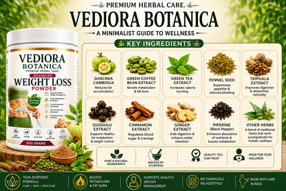 VEDIORA BOTANICA WEIGHT LOSS POWDER 30DAYS CHALLENGE